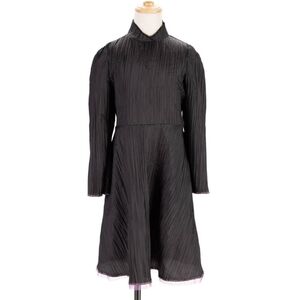 Elphaba Long Sleeve Dress From Wicked - Black Purple - Size S/P (4-6X)